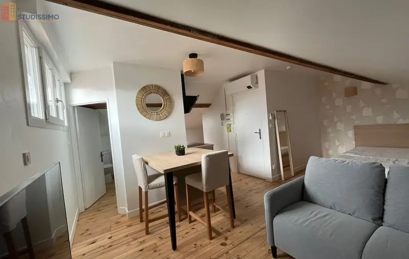 Studio meublé 30m² Clermont-Ferrand - Étage élevé, meublé - Photo 2