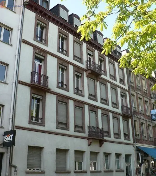 Studio meublé 12m² Strasbourg centre - Chauffage et eau inclus - Photo 1