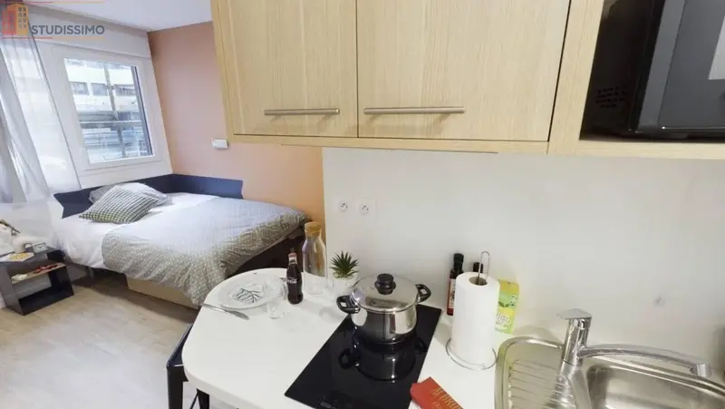 Studio meublé 18m² Clermont-Ferrand - Meublé, centre-ville - Photo 4