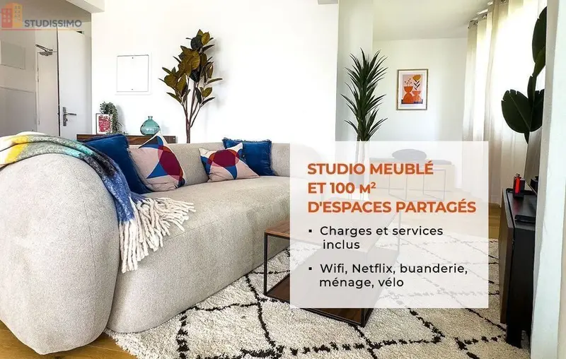 Studio meublé 25m² Clermont-Ferrand 63100 - Meublé, DPE D - Photo 8