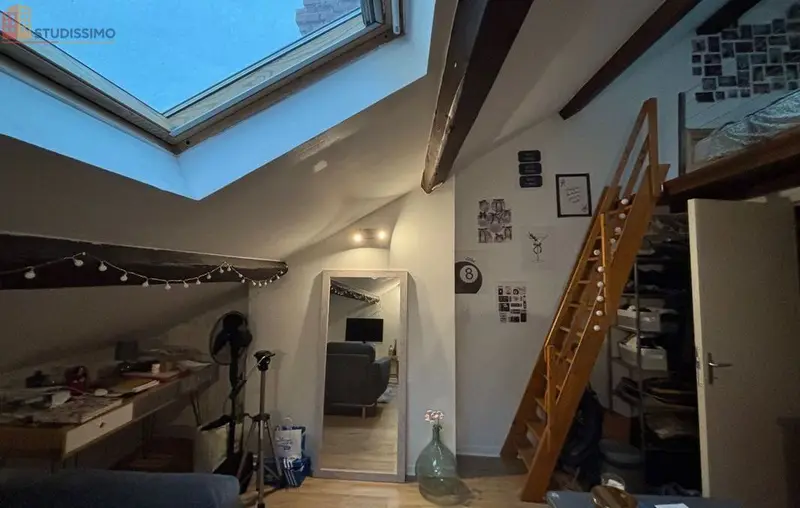 Studio 17m² Clermont-Ferrand 63000 - Mezzanine, proche Jardin Lecoq - Photo 1