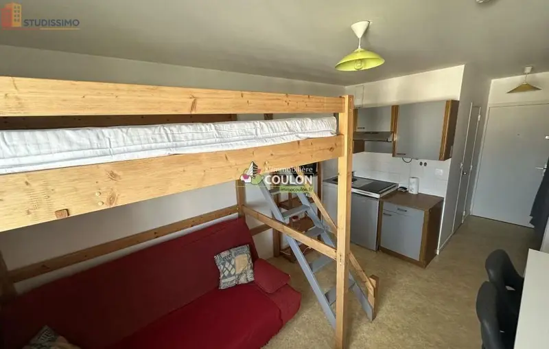 Studio 18m² Clermont-Ferrand - Meublé, dernier étage - Photo 5