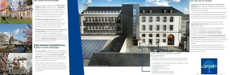 Studio 35m² Quimper - Aucun caractère mentionné - Photo 4