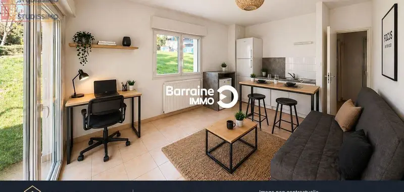Studio 29m² Brest 29200 - Photo 8