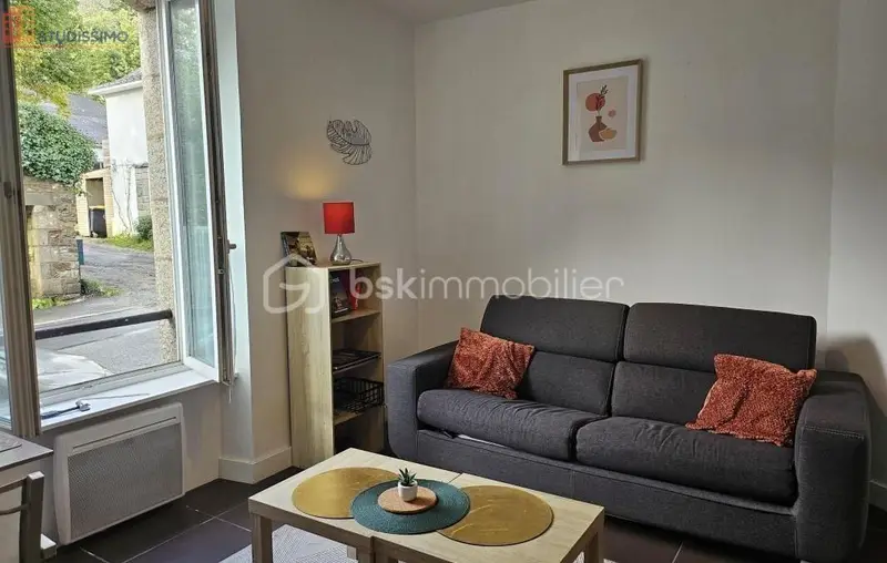 Studio 29m² Pont-Aven - Séjour lumineux - Photo 5