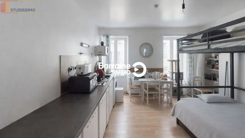 Studio 25m² Brest 29200 - Photo 8