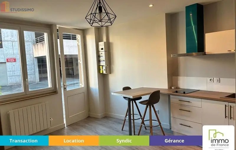 Studio 25m² Mâcon - 1 pièce - Photo 3