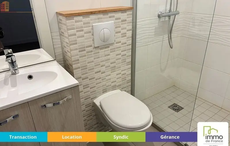 Studio 25m² Mâcon - 1 pièce - Photo 1