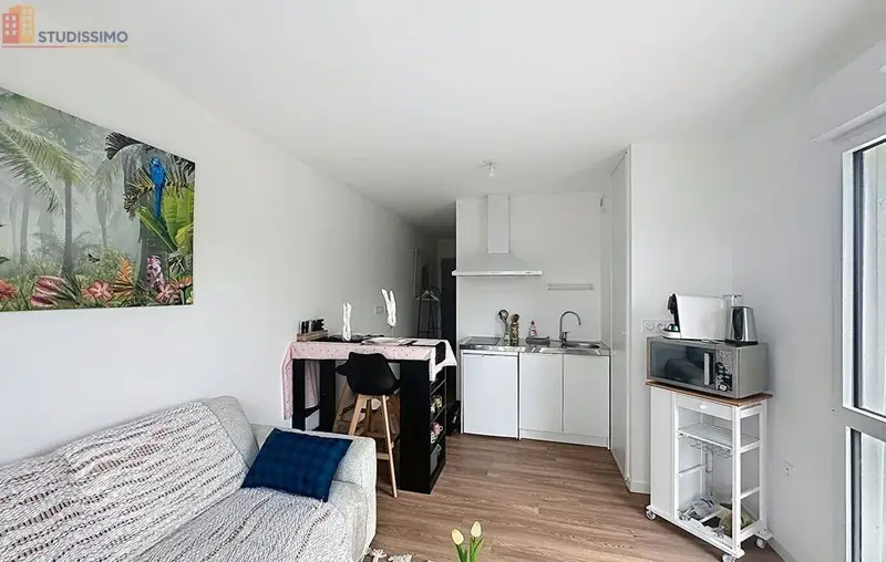 Studio 24m² Guipavas - Étage élevé, DPE C - Photo 1