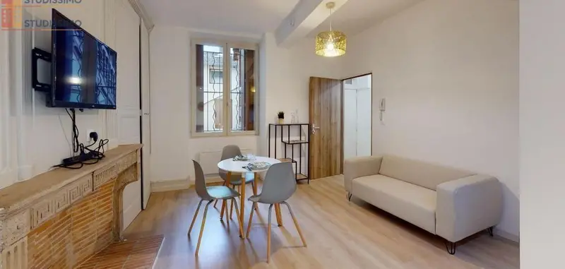 Studio meublé 24m² Mâcon - Meublé, DPE C - Photo 8