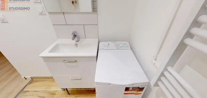 Studio meublé 24m² Mâcon - Meublé, DPE C - Photo 4