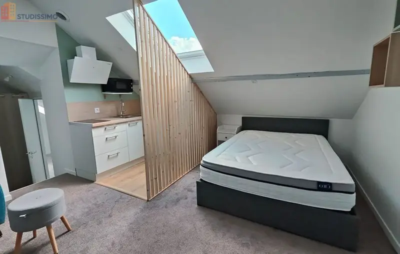Studio meublé 14m² Le Creusot - Meublé, 2e étage - Photo 3
