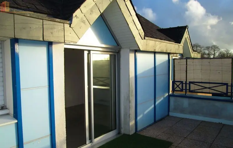 Studio 33m² Quimper - Dernier étage, DPE C - Photo 2