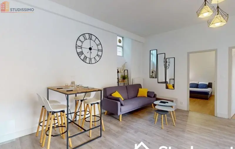 Studio meublé 13m² Pau 64000 - Meublé, 1 pièce - Photo 3