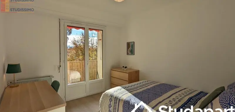 Studio meublé 9m² Pau 64000 - Meublé, DPE A - Photo 1