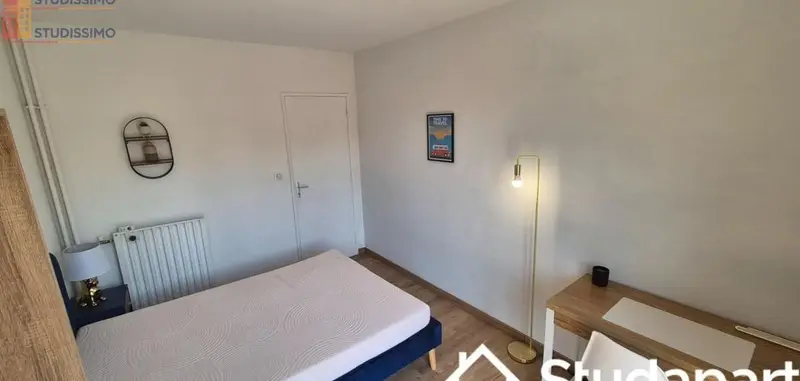 Studio meublé 13m² Pau - Calme, proche commodités - Photo 1