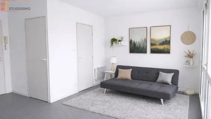 Studio meublé 26m² Le Mans - Lumineux, 3e étage - Photo 5