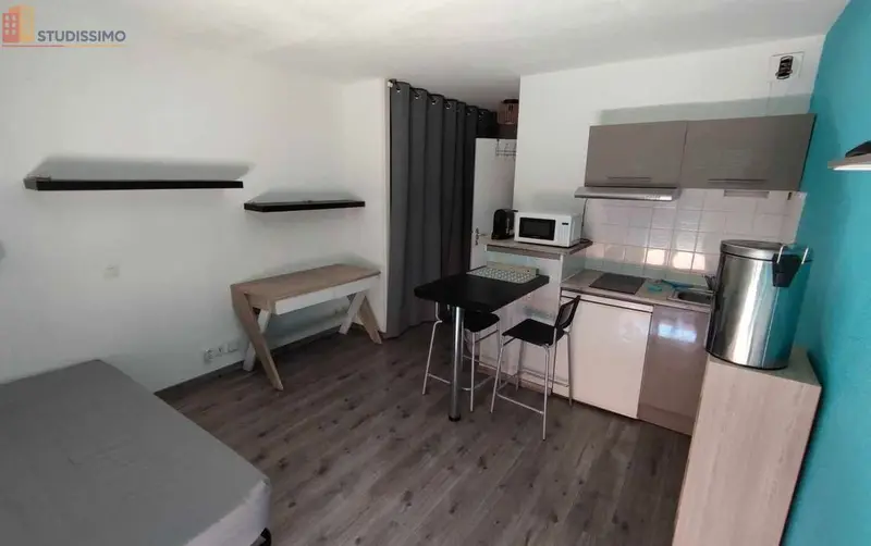 Studio meublé 19m² Pau centre - Proche fac, 4e étage - Photo 2