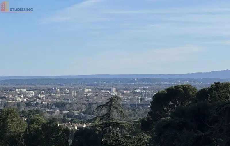 Studio 34m² Villeneuve-lès-Avignon - DPE B, dernier étage - Photo 1