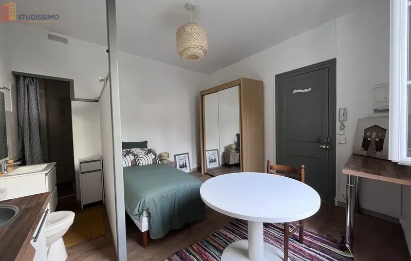 Studio 17m² Pau centre - Meublé, lumineux - Photo 1