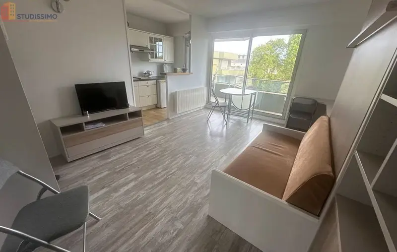 Studio 27m² Bayonne 64100 - Meublé, terrasse - Photo 7