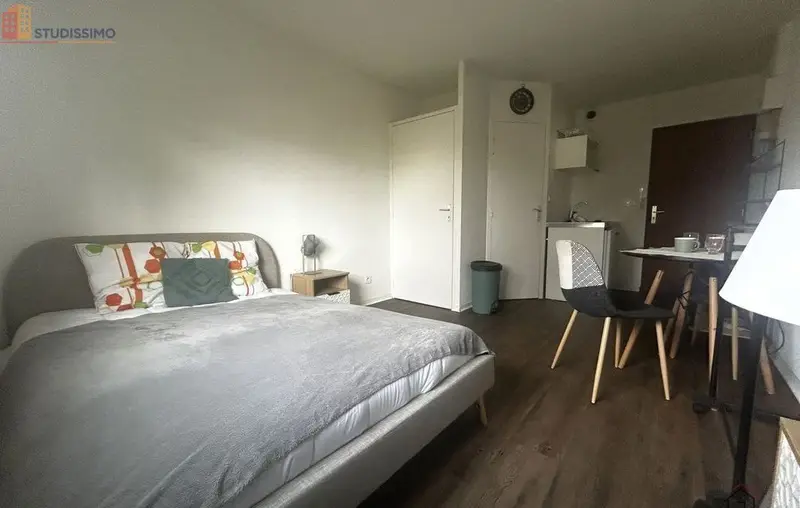 Studio meublé 21m² Le Mans 72100 - 3e étage, lumineux - Photo 1