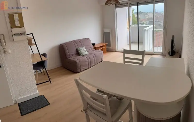 Studio meublé 23m² Pau centre - Proche université, 5e étage - Photo 1