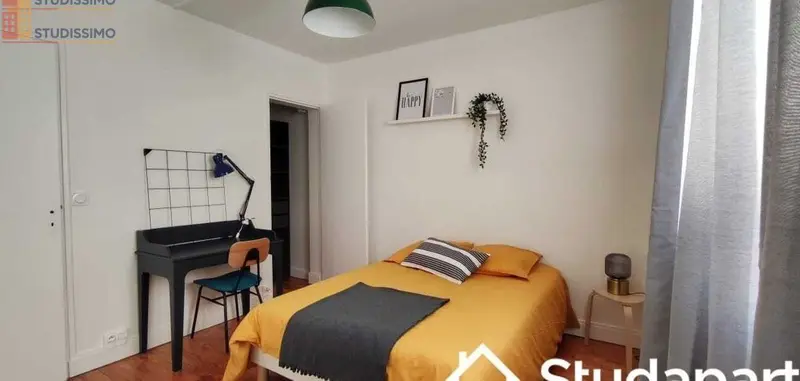Studio meublé 12m² Le Mans 72100 - Meublé, DPE D - Photo 2