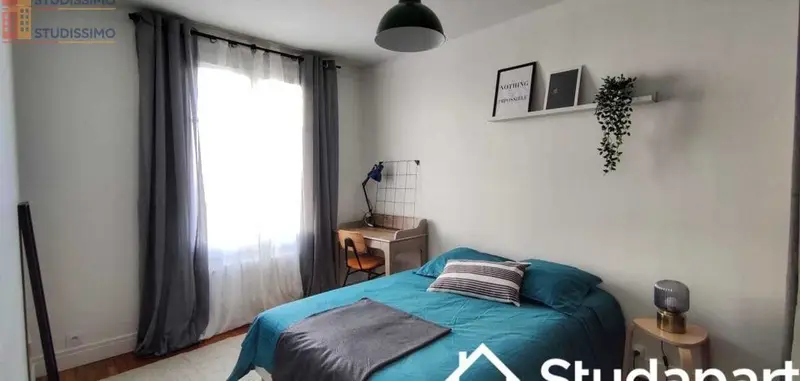 Studio meublé 12m² Le Mans 72100 - Meublé, DPE D - Photo 1