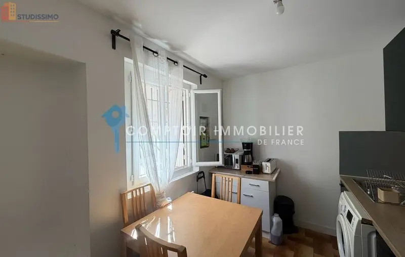 Studio 28m² Nîmes 30000 - DPE D, lumineux - Photo 4