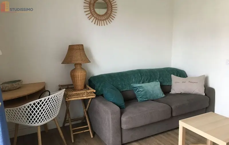 Studio meublé 21m² Bidart 64210 - Charmant, meublé - Photo 2