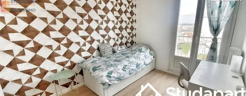 Studio meublé 9m² Le Mans 72100 - Meublé, 3e étage - Photo 2