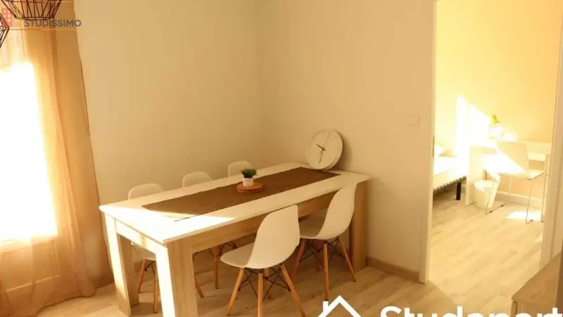 Studio meublé 10m² Le Mans - Compact, bien équipé - Photo 1