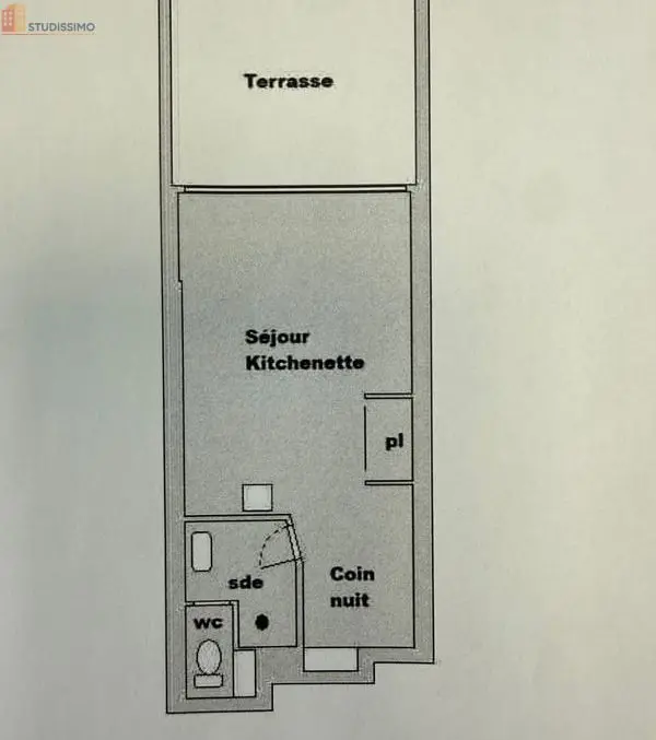 Studio 21m² Le Grau-du-Roi - Calme, lumineux - Photo 1