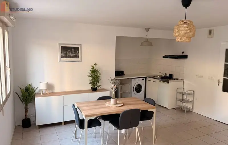 Studio meublé 40m² Pau centre - Terrasse, lumineux - Photo 2