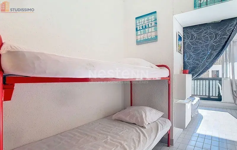 Studio 22m² Le Grau-du-Roi - Étage élevé, DPE C - Photo 4