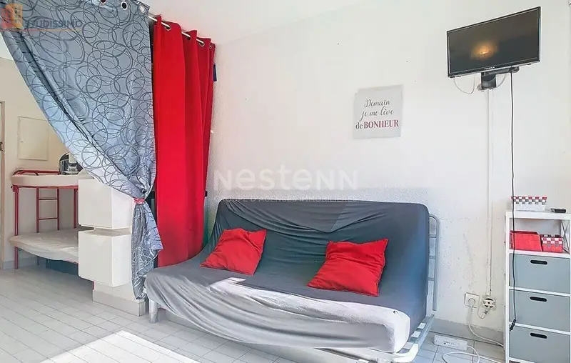 Studio 22m² Le Grau-du-Roi - Étage élevé, DPE C - Photo 2