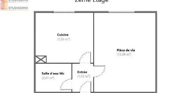 Studio meublé 27m² Le Mans centre - Proche université et hôpital - Photo 5