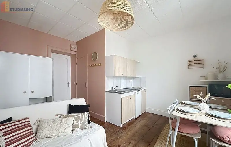 Studio 18m² Pau centre - Meublé, proche Halles - Photo 2