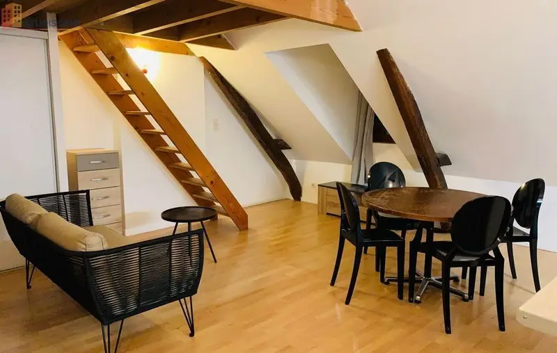Studio meublé 40m² Le Mans centre - Duplex, lumineux - Photo 4