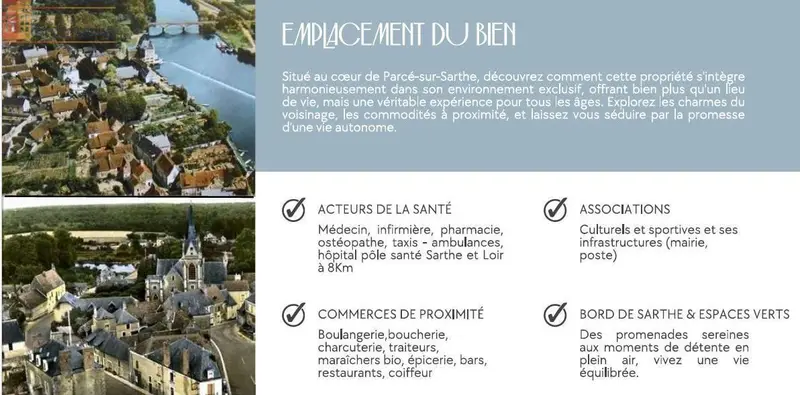 Studio 30m² Parcé-sur-Sarthe - Indépendant, étage dans maison - Photo 1