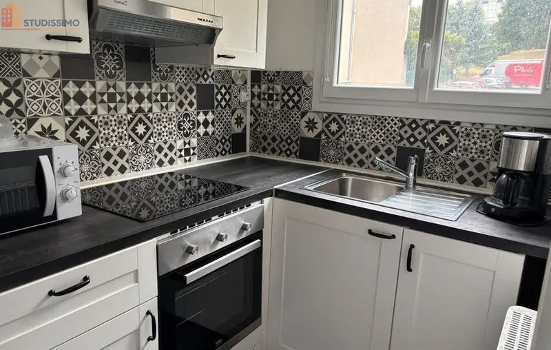 Studio meublé 28m² Le Mans - Meublé, DPE D - Photo 4
