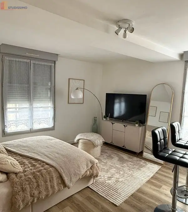 Studio 33m² Sablé-sur-Sarthe - lumineux, 2e étage - Photo 2