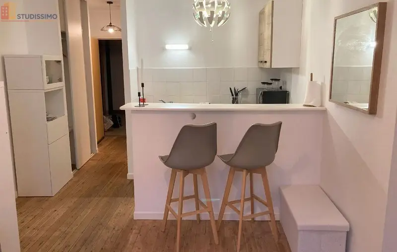 Studio meublé 24m² Le Mans - Chaleureux, rue calme - Photo 2