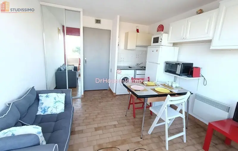 Studio 22m² Le Grau-du-Roi - Dernier étage, DPE D - Photo 6