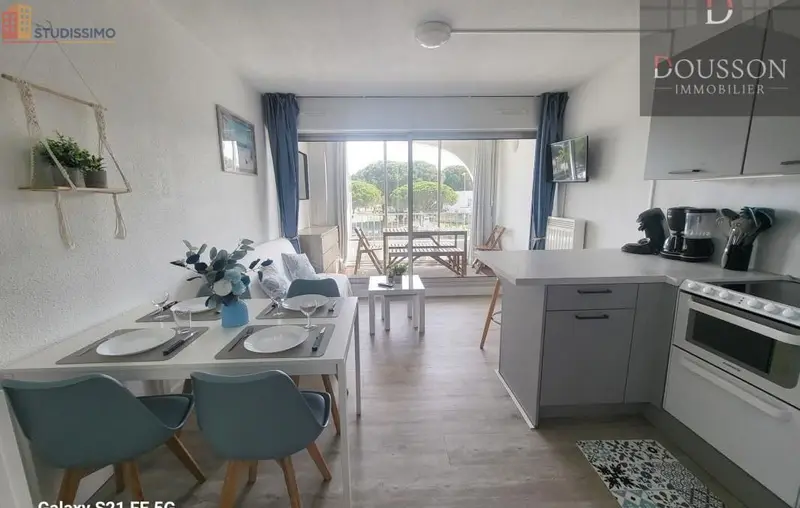 Studio 23m² Le Grau-du-Roi - 1er étage, DPE D - Photo 6