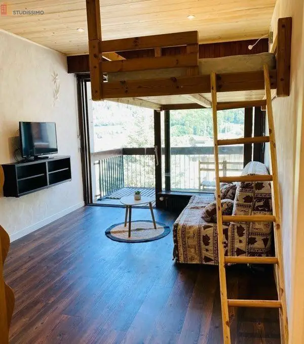 Studio 24m² Bourg-Saint-Maurice - Meublé, 5e étage - Photo 1