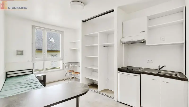 Studio meublé 20m² Chambéry centre - Pour jeunes 18-30 ans - Photo 5