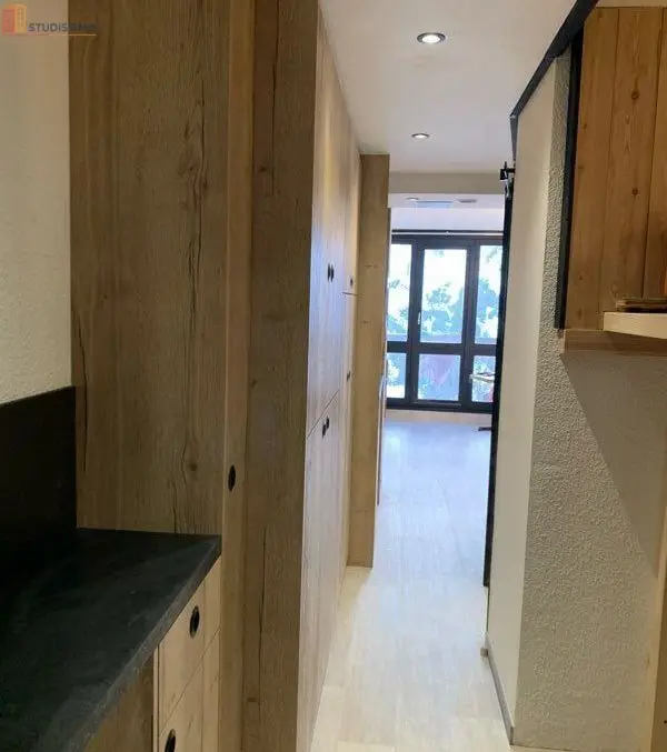 Studio meublé 24m² Bourg-Saint-Maurice - Meublé, DPE C - Photo 1