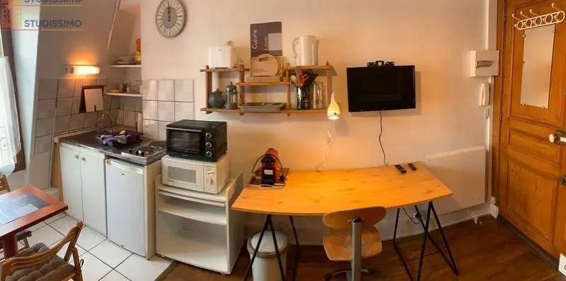 Studio 15m² Chambéry centre - Meublé, dernier étage - Photo 5